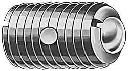 TE-CO - 1/2-13, 0.281" Ball Diam, 3/4" Body Length, 0.072" Max Ball Reach, Threaded Ball Plunger - Exact Tool & Supply