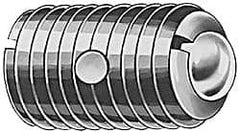 TE-CO - 1/2-13, 0.281" Ball Diam, 3/4" Body Length, 0.072" Max Ball Reach, Threaded Ball Plunger - Exact Tool & Supply