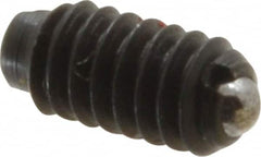 TE-CO - 5-40, 0.062" Ball Diam, 1/4" Body Length, 0.02" Max Ball Reach, Threaded Ball Plunger - Exact Tool & Supply