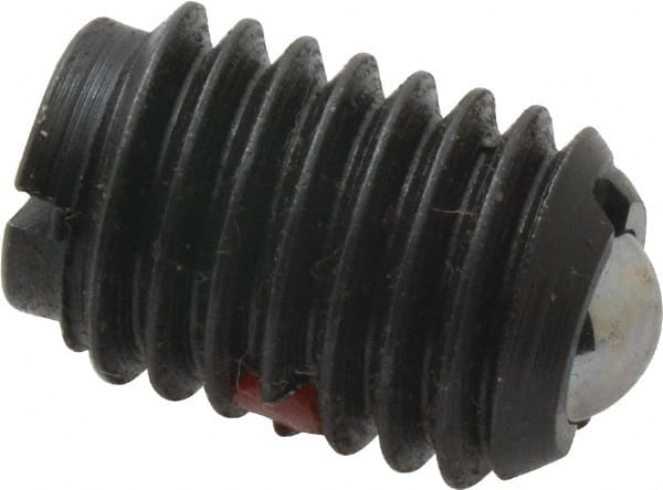 TE-CO - 1/2-13, 0.281" Ball Diam, 3/4" Body Length, 0.072" Max Ball Reach, Threaded Ball Plunger - Exact Tool & Supply