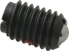 TE-CO - 1/2-13, 0.281" Ball Diam, 3/4" Body Length, 0.072" Max Ball Reach, Threaded Ball Plunger - Exact Tool & Supply