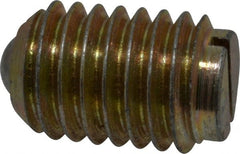 TE-CO - 1/2-13, 0.281" Ball Diam, 3/4" Body Length, 0.072" Max Ball Reach, Threaded Ball Plunger - Exact Tool & Supply