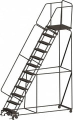 Ballymore - Rolling & Wall Mounted Ladders & Platforms Type: Rolling Warehouse Ladder Style: Rolling Safety Ladder - Exact Tool & Supply
