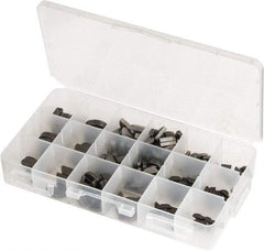 Made in USA - Key & Keyway Assortments Type: Woodruff Keys Number of Pieces: 250 - Exact Tool & Supply