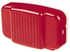 Peterson - 8-13/16" Long x 5-1/16" Wide Red Towing Lights - 12 Volt, Plastic - Exact Tool & Supply