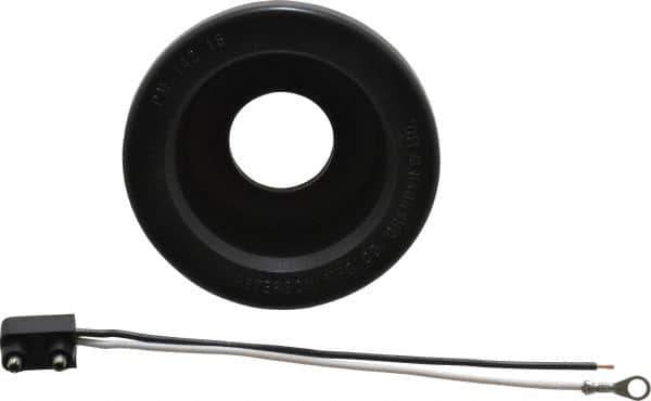 Peterson - 3-1/2" Diam, Black Lens & Reflector - Rubber - Exact Tool & Supply