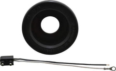 Peterson - 3-1/2" Diam, Black Lens & Reflector - Rubber - Exact Tool & Supply