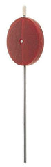 Peterson - 3" Diam, Red Lens & Reflector - Plastic - Exact Tool & Supply
