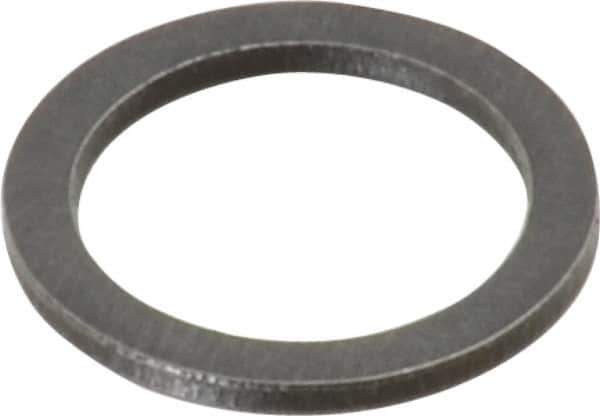 Precision Brand - 0.032" Thick, 5/16" Inside x 0.424" OD, Shortening Shim - 5/16" Screw, 1075 Spring Steel - Exact Tool & Supply