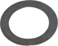 Precision Brand - 0.005" Thick, 3/8" Inside x 0.557" OD, Shortening Shim - 3/8" Screw, 1095 Spring Steel - Exact Tool & Supply