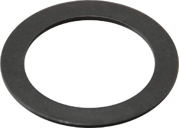 Precision Brand - 0.032" Thick, 5/8" Inside x 0.87" OD, Shortening Shim - 5/8" Screw, 1075 Spring Steel - Exact Tool & Supply