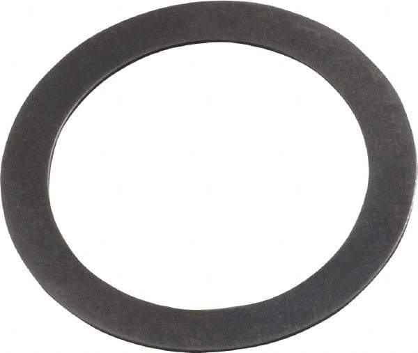 Precision Brand - 0.015" Thick, 3/4" Inside x 1" OD, Shortening Shim - 3/4" Screw, 1075 Spring Steel - Exact Tool & Supply