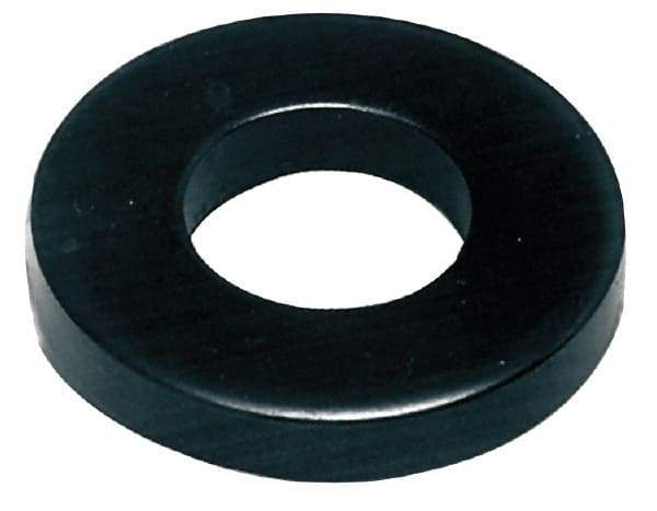 Jergens - 7/8" Screw, Steel Standard Flat Washer - 29/32" ID x 2-1/8" OD, 1/4" Thick, Black Oxide Finish - Exact Tool & Supply