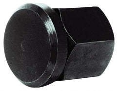 Gibraltar - 3/4-10, Black Oxide Finish, Steel Swivel Hex Nut - 1" Pad, 7/8" Wide x 1" High x 1/2" Deep - Exact Tool & Supply
