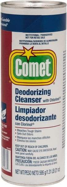 Comet USA LLC - 21 oz Can Powder Bathroom Cleaner - Bleach Scent, General Purpose Cleaner - Exact Tool & Supply