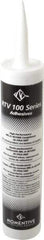 Momentive Performance Materials - 10.1 oz Tube Clear RTV Silicone Joint Sealant - 400°F Max Operating Temp, 20 min Tack Free Dry Time, 24 hr Full Cure Time, Series RTV100 - Exact Tool & Supply