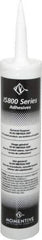 Momentive Performance Materials - 10.1 oz Tube Clear RTV Silicone Joint Sealant - -50 to 200°C Operating Temp, 25 min Tack Free Dry Time, 24 hr Full Cure Time, Series IS800 - Exact Tool & Supply