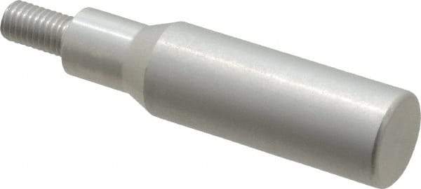 Value Collection - M8x1.25 Threaded Stem, Fixed Handwheel & Machine Handle - Aluminum Cylindrical Handle, Steel Stem - Exact Tool & Supply
