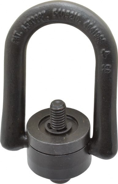 American Drill Bushing - 800 Lbs. Load Capacity, 2.29 Inch Wide x 3.23 Inch High x 1.51 Inch Opening, Extra Duty Center Pull Hoist Ring - Exact Tool & Supply