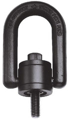 American Drill Bushing - 24,000 Lbs. Load Capacity, 6.75 Inch Wide x 9.22 Inch High x 3.49 Inch Opening, Extra Duty Center Pull Hoist Ring - Exact Tool & Supply