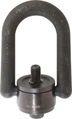 American Drill Bushing - 7,000 Lbs. Load Capacity, 5.1 Inch Wide x 7.37 Inch High x 3.57 Inch Opening, Extra Duty Center Pull Hoist Ring - Exact Tool & Supply