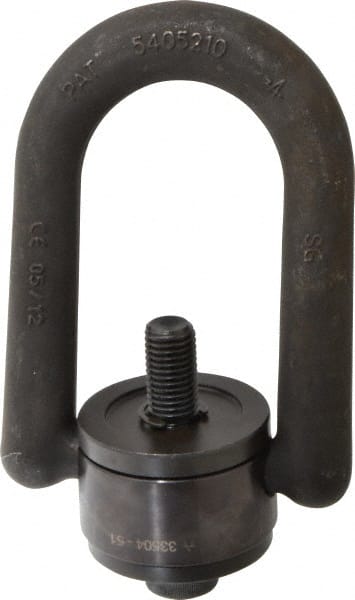 American Drill Bushing - 7,000 Lbs. Load Capacity, 5.1 Inch Wide x 7.37 Inch High x 3.57 Inch Opening, Extra Duty Center Pull Hoist Ring - Exact Tool & Supply