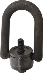 American Drill Bushing - 7,000 Lbs. Load Capacity, 5.1 Inch Wide x 7.37 Inch High x 3.57 Inch Opening, Extra Duty Center Pull Hoist Ring - Exact Tool & Supply
