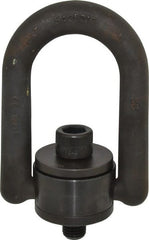 American Drill Bushing - 8,000 Lbs. Load Capacity, 5.1 Inch Wide x 7.37 Inch High x 3.32 Inch Opening, Extra Duty Center Pull Hoist Ring - Exact Tool & Supply