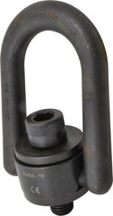 American Drill Bushing - 10,000 Lbs. Load Capacity, 5.1 Inch Wide x 7.37 Inch High x 3.2 Inch Opening, Extra Duty Center Pull Hoist Ring - Exact Tool & Supply
