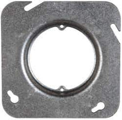 Cooper Crouse-Hinds - Electrical Outlet Box Steel Square Cover - Exact Tool & Supply