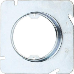 Cooper Crouse-Hinds - Electrical Outlet Box Steel Square Cover - Exact Tool & Supply