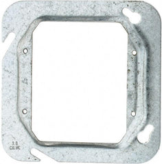 Cooper Crouse-Hinds - Electrical Outlet Box Steel Square Cover - Exact Tool & Supply