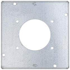 Cooper Crouse-Hinds - Electrical Outlet Box Steel Square Surface Cover - Exact Tool & Supply