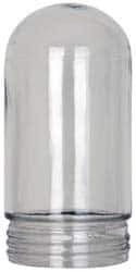 Cooper Crouse-Hinds - Heat Resistant, Glass Fixture Globe - Clear (Color), UL 514A & UL Listed 1598 - Exact Tool & Supply