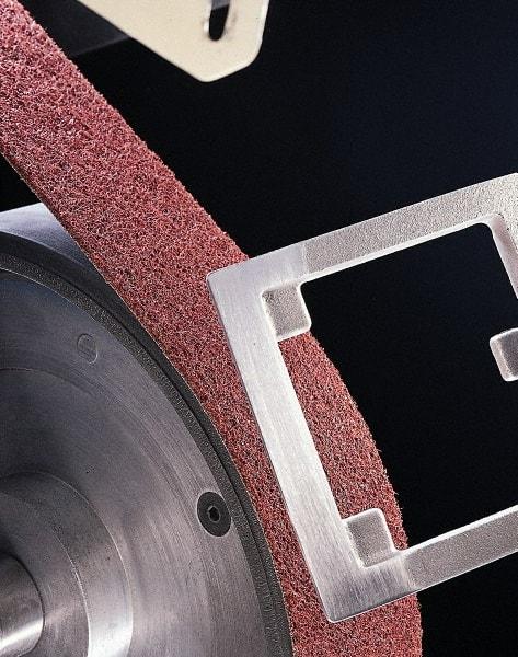 3M - 3/4" Wide x 20-1/2" OAL, Aluminum Oxide Abrasive Belt - Aluminum Oxide, Coarse, Nonwoven, Series SC-BS - Exact Tool & Supply