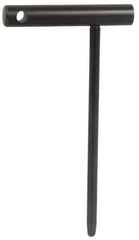 Gibraltar - 0.191" Pin Diam x 6" Pin Length, Steel L Alignment Pin - 5/16" Handle Diam x 2-1/2" Handle Length - Exact Tool & Supply