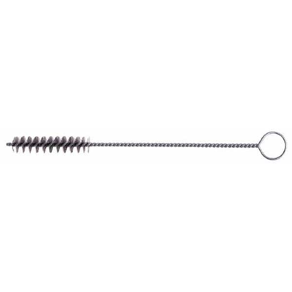 Red Head - 4" Long x 1/2" Diam Nylon Spiral Brush - Exact Tool & Supply