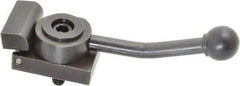Gibraltar - 5/16-18 Stud, Standard Base, Steel Cam Action Clamp - 1-3/4" Base Len x 1" Base Height, 5" Len with Handle x 1-5/8" Height with Handle x 1-1/4" Overall Width, 1/8" Projection from Base - Exact Tool & Supply