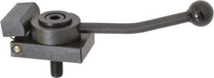 Gibraltar - 1/2-13 Stud, Standard Base, Steel Cam Action Clamp - 2-3/4" Base Len x 1-1/2" Base Height, 7-1/2" Len with Handle x 2-1/2" Height with Handle x 1-7/8" Overall Width, 5/32" Projection from Base - Exact Tool & Supply
