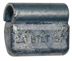 Bada - 4 oz, Wheel Weight for BTLT Size Tires - Exact Tool & Supply