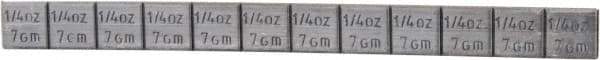 Perfect Equipment - 0.25 oz Wheel Weight - For Use with Pre-Taped - Exact Tool & Supply