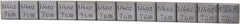 Perfect Equipment - 0.25 oz Wheel Weight - For Use with Pre-Taped - Exact Tool & Supply