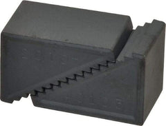 TE-CO - 2 Piece, 1-1/8 to 2-1/2" Height Adjustment, Steel Step Block - 1/16" Step Depth, 1/8" Step Elevation, 1" Width, 1-39/64" Base Depth, 1-1/16" Height - Exact Tool & Supply