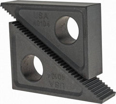 TE-CO - 2 Piece, 2-1/2 to 6" Height Adjustment, Steel Step Block - 1/16" Step Depth, 1/8" Step Elevation, 1" Width, 3-3/4" Base Depth, 2-15/32" Height - Exact Tool & Supply