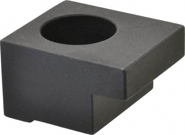 Mitee-Bite - 1 Piece Vise Mounting Clamp - Heat Treated Mild Steel, 1-1/2" Long x 1-1/4" Wide x 0.87" High - Exact Tool & Supply