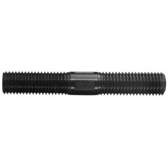 TE-CO - M6x1.0 110mm OAL Equal Double Threaded Stud - Exact Tool & Supply