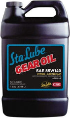 CRC - 1 Gal Bottle, Mineral Gear Oil - 27 St Viscosity at 100°C, ISO 460 - Exact Tool & Supply