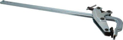 Bessey - 4" Throat Depth, 24" Max Capacity, Spreader Sliding Arm Clamp - 1,775 Lb Clamping Pressure, 0.7" Spindle Diam - Exact Tool & Supply