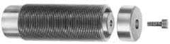 De-Sta-Co - 1" Stroke Len, 3.14 Cu In Volume, 3.14 Sq In Effective Piston Area, Hydraulic, Single Acting, Threaded Body Clamp Cylinder - 9.423 Lb at 3,000 psig Max Output, 3.76" Body Thread Len, 4.13" OAL, 0.13" Projection Len, 1-1/2" Projection Diam - Exact Tool & Supply