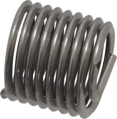 Heli-Coil - M11x1.50 Metric Coarse, 16.5mm OAL, Free Running Helical Insert - 7-7/8 Free Coils, Tanged, Stainless Steel, Bright Finish, 1-1/2D Insert Length - Exact Tool & Supply